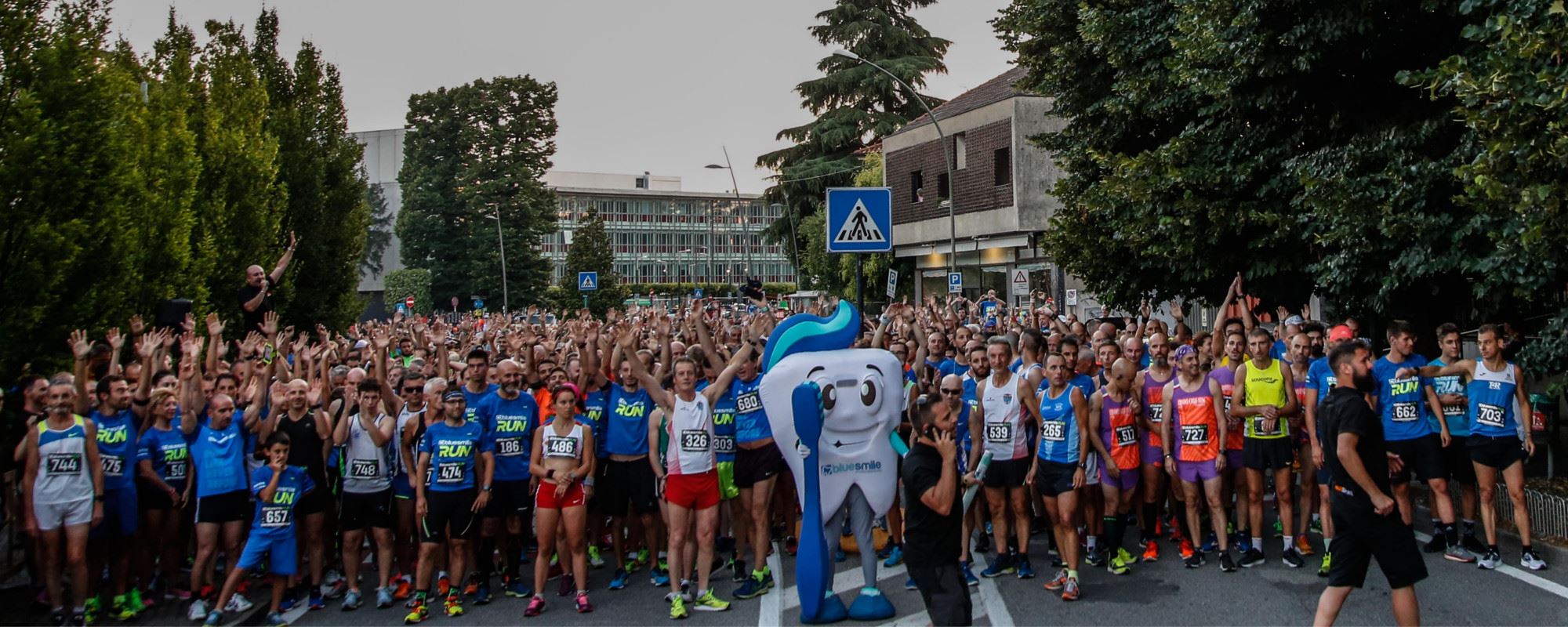 BlueSmile RUN 2018, la corsa in notturna che ha portato 800 runner per le strade di Vimercate!